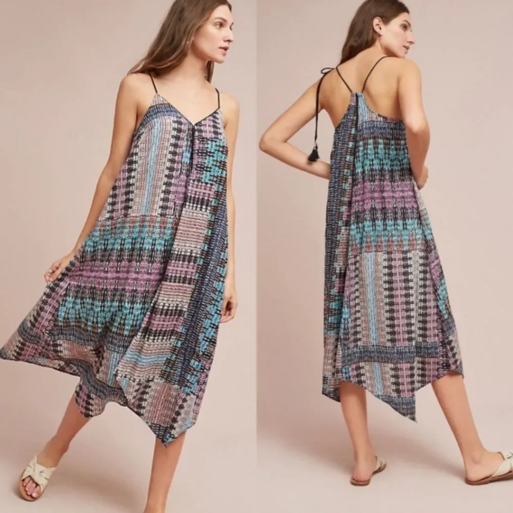 Akemi + Kin Anthropologie Riviera Tassel Dress